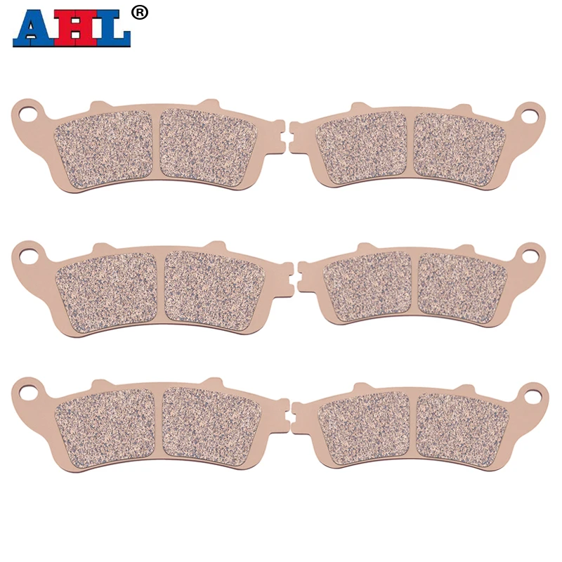 

AHL Motorcycle Front Rear Brake Pads For HONDA VFR800 CBR1100 XL1000 ST1100 VTX1800 VT1300 GL1800 Goldwing NT700 CTX 1300