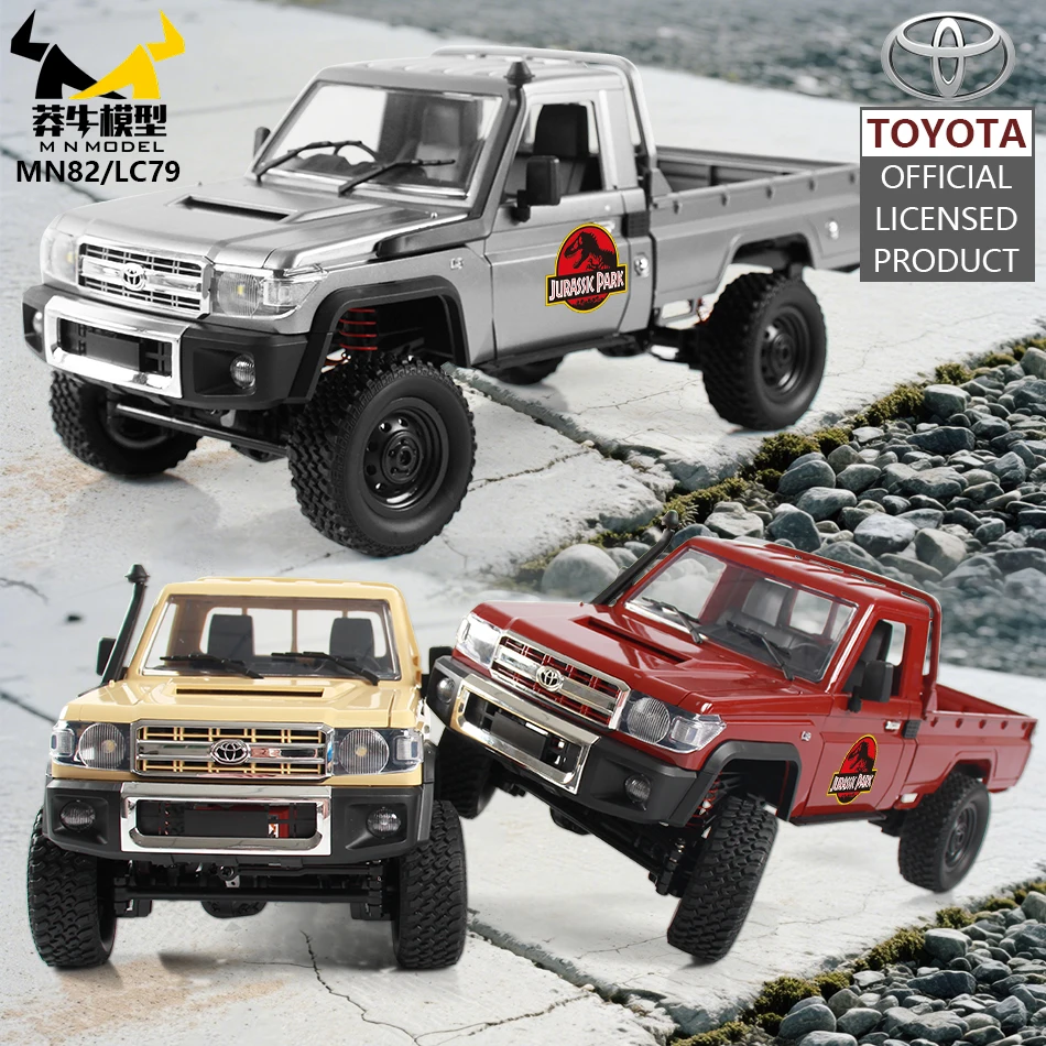 

MN МОДЕЛЬ 1:12 4WD LC79 RC Динозавр Внедорожник Ретро Пикап Рок-гусеничный автомобиль Юрского периода Экскурсия Альпинист Грузовик Игрушка для взрослых