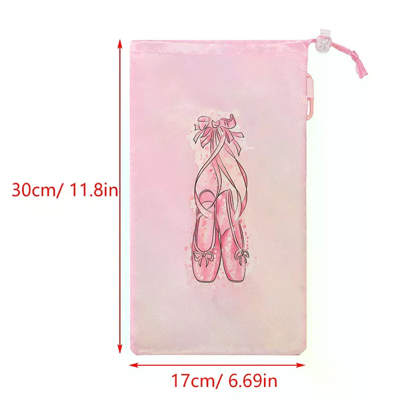 المحمولة شبكة الرقص حقيبة تنفس الأحذية كيس التخزين الفتيات الباليه المنظم أكياس أكياس الأحذية حقيبة الرباط أحذية الرقص الحقيبة