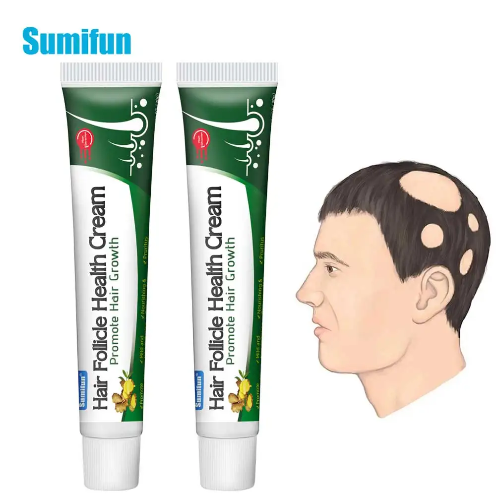 

20g Sumifun Hair Follicle Cream Promote Hair Growth Prevent Alopecia Baldness Ointment Hairs Root Nourish CarePlaster