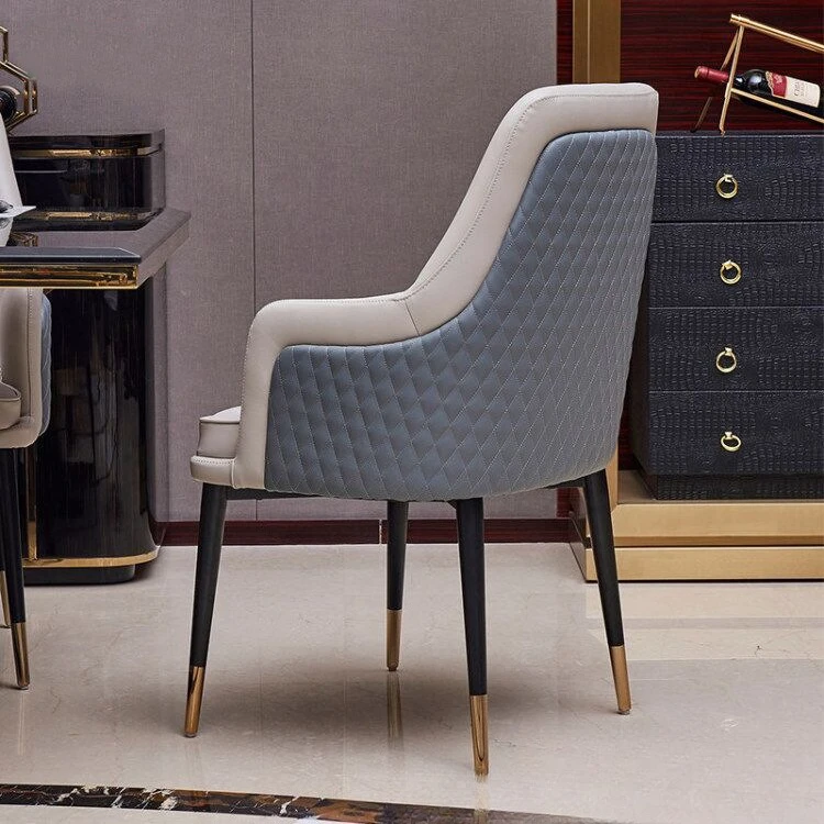 Leisure Book Chair Cafe Leather Art Back Chair Sales Office Fashion Negotiation