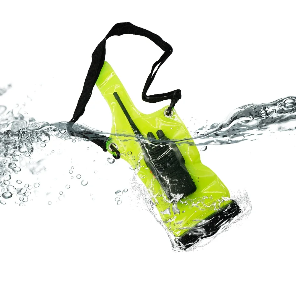 Водонепроницаемый чехол IP67 для Motorola Kenwood Baofeng UV-5R UV-82 UV82 UV-9R Plus BF-888S, непромокаемая сумка для рации