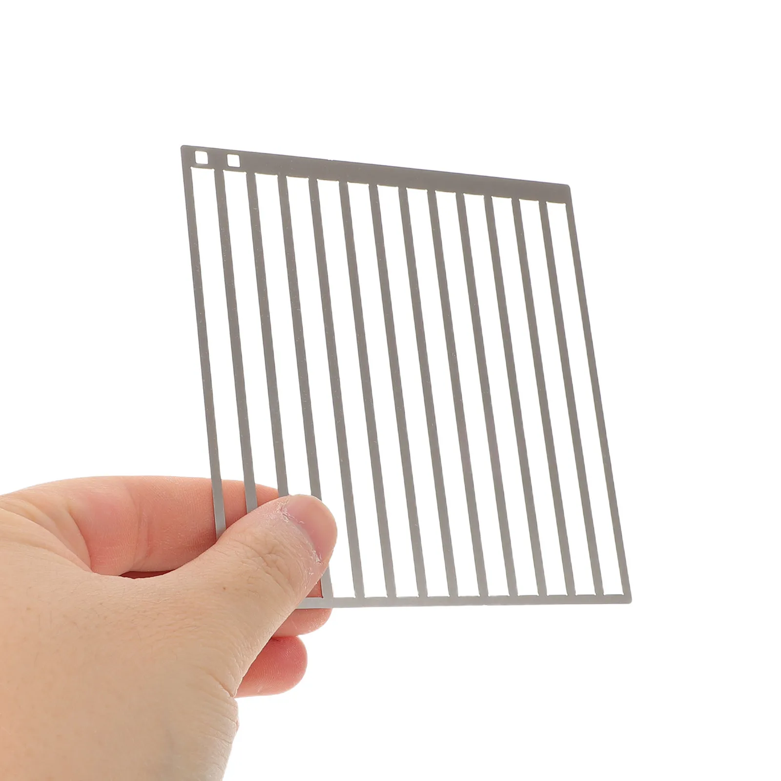 

2Pcs Diamond Art Painting Accessories Drill Alignment Rulers Stainless Steel Precision Grid Tool for Craft Placement