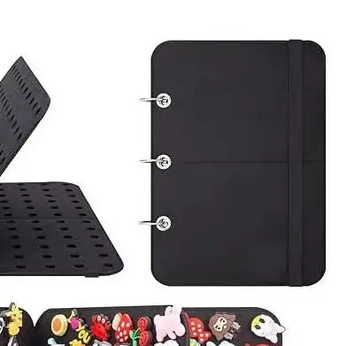 

DIY Felt Pin Brooch Display Storage Book Large-Capacity Badge Charms Organizer Jewelry Earring Collection Metal Chest Souvenir