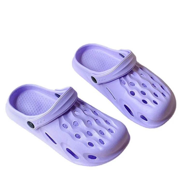 Clogs Women Sandals Summer Casual EVA Lightweight Outdoor Women\'s Shoes Anti Slip Thick Sole Beach Slides Couple Garden Shoes