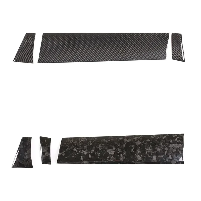 

For Porsche Macan 2014-2023 Real Carbon Fiber Car Center Console Copilot Panel Cover Trim Interior Car Accessories