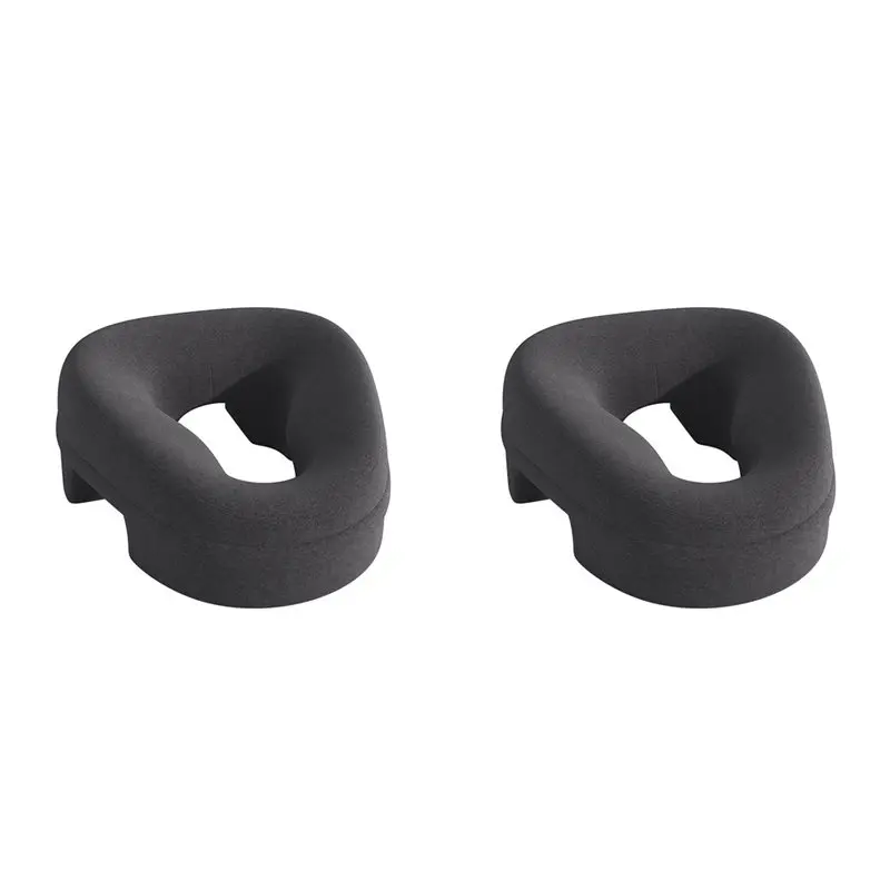 

【24H SALE】2X Memory Foam Breathable Head-Pillow Ergonomics Lying Down Pillow Rest Support Pillow Body Massage Face Rest Pillow B