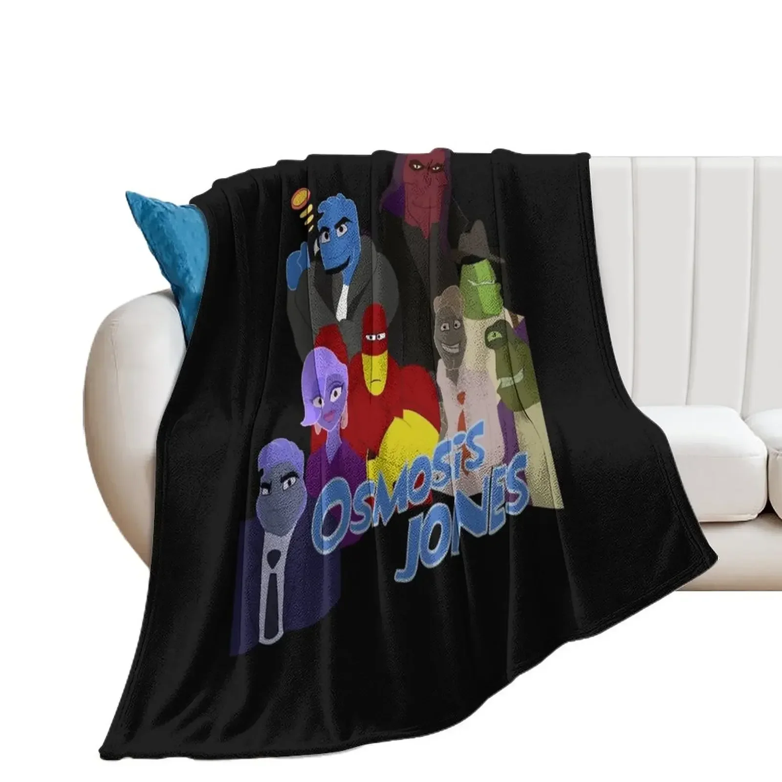 

Osmosis Jones Throw Blanket Loose warm winter Thermal Summer Beddings Blankets