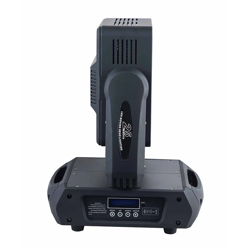 American dj matrix 25 pieces square Matrix led moving head 5x5 panel light 25x10w rgbw 4in1 beam moving head led light