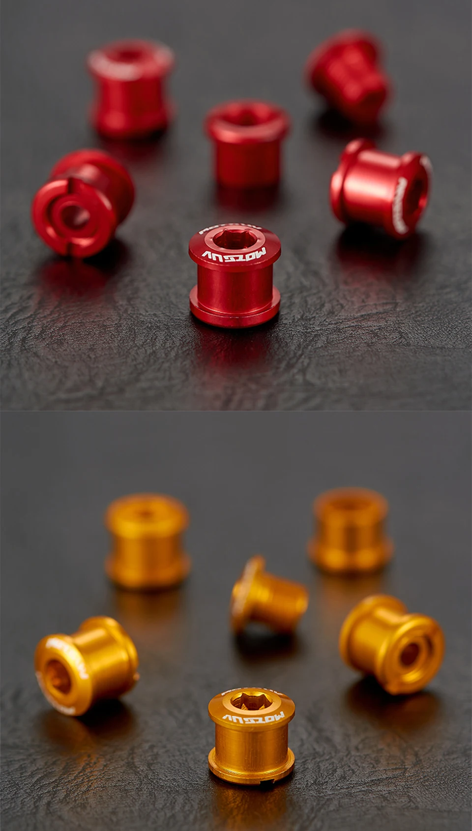 MOTSUV 4pc/5pc Bike Chainring Bolts Road MTB Plate Screws Single/double Crankset Bolts 4.9/6.4mm Chainwheel Screw Crank Part
