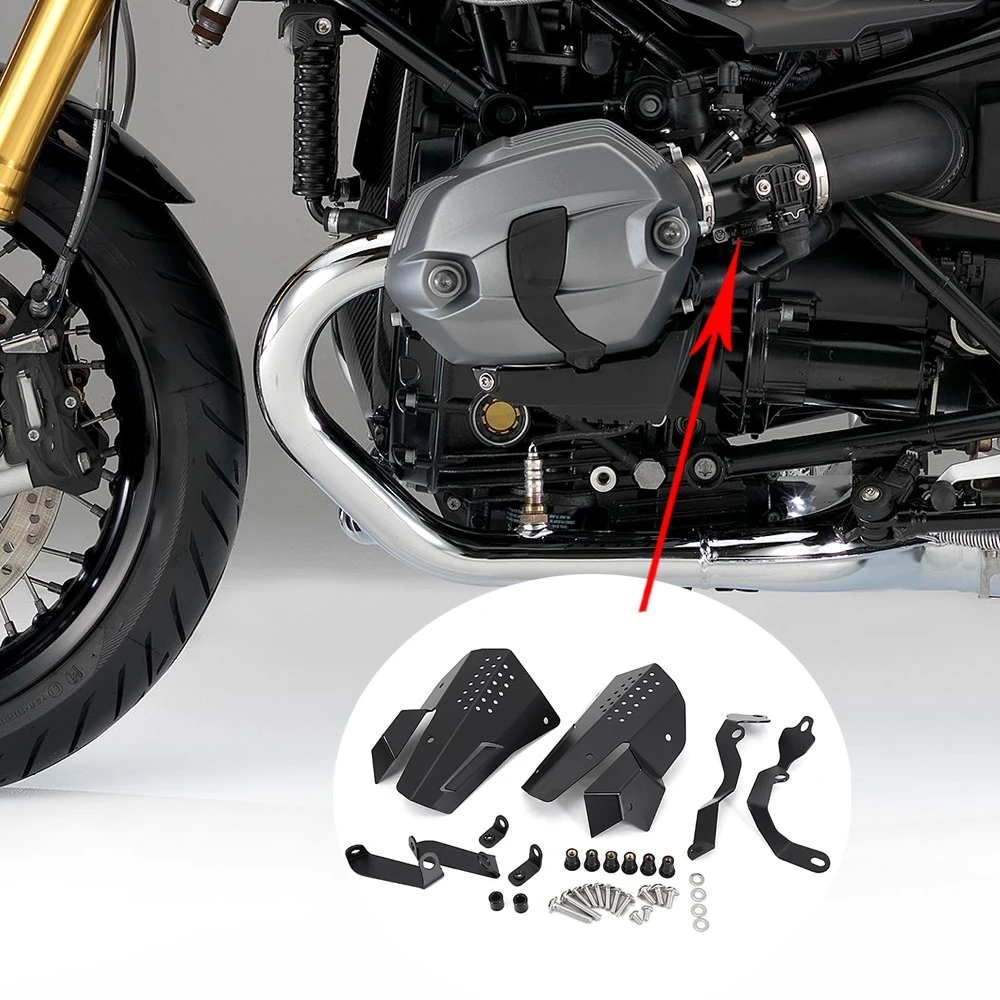 

Motorcycle RnineT 2017- Throttle Injection Guard Engine Cylinder Tube Protection For BMW R9T R NINE T Scrambler Pure Urban G/S