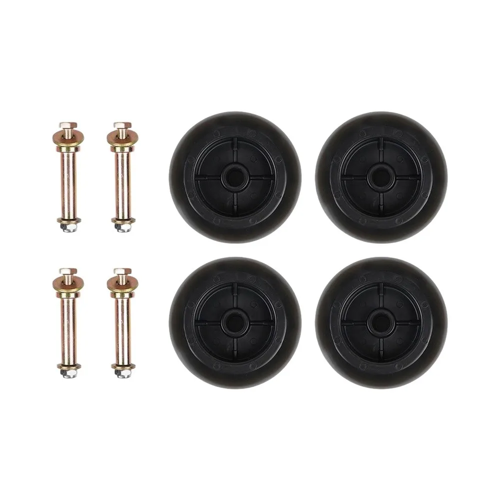 4 Pack Deck Wheels for For exmark and For Toro Lawn Equipment Matching OEM Specifications 116-9981 103-3168 and 103-4051