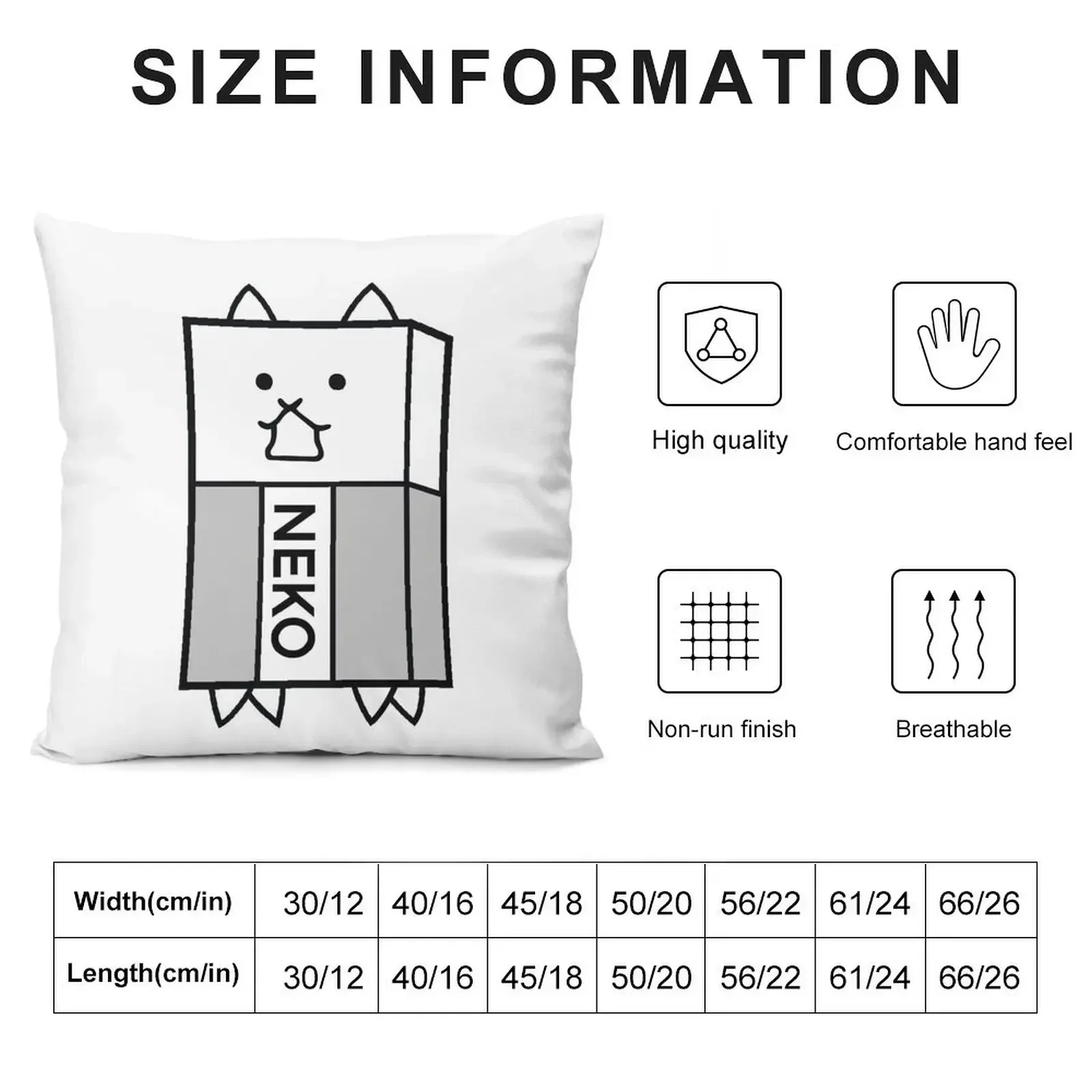 battle cats eraser cat gomu cat Throw Pillow luxury decor christmas pillowcases Pillowcases Bed Cushions pillow