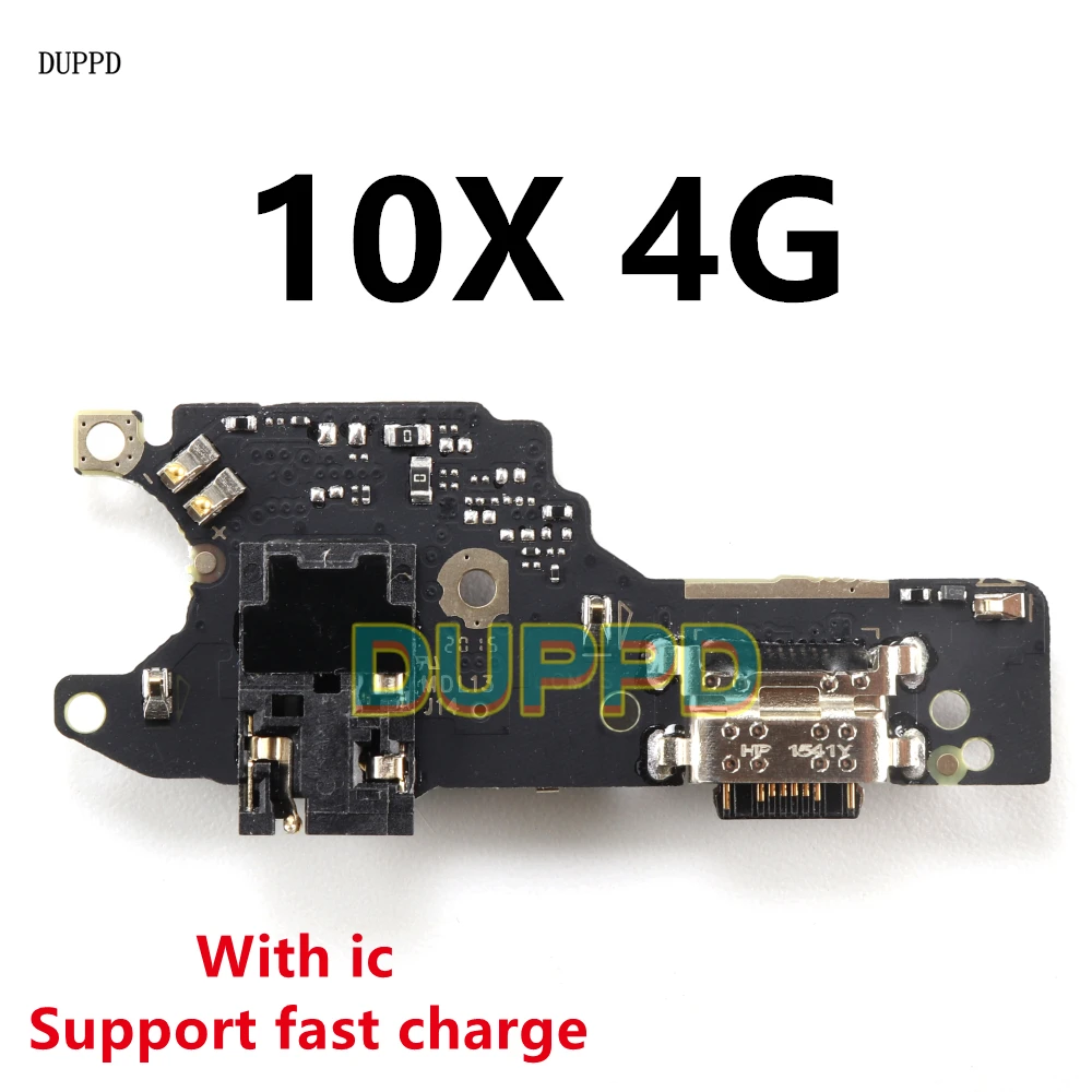 USB Type-C 2.0 Charger Jack Board For Xiaomi Redmi 10X 4G M2003J15SC USB Charging Port Board Flex Cable Parts