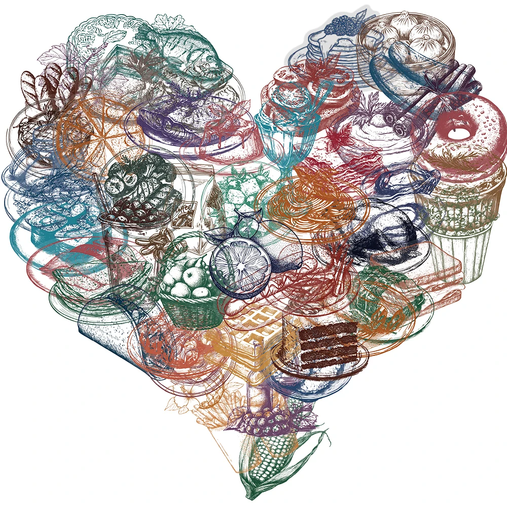 

50 шт., наклейки для еды, скрапбукинг, креативные крутые наклейки для ноутбука, багажа, изысканная художественная картина, канцелярские принадлежности для кафе, креативная наклейка