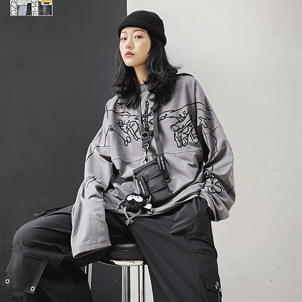 TEXU 2X bolso de hombro individual para hombre, Mini estilo Hip Hop, bolsos cruzados informales para teléfono móvil para mujer, bolso de viaje grande