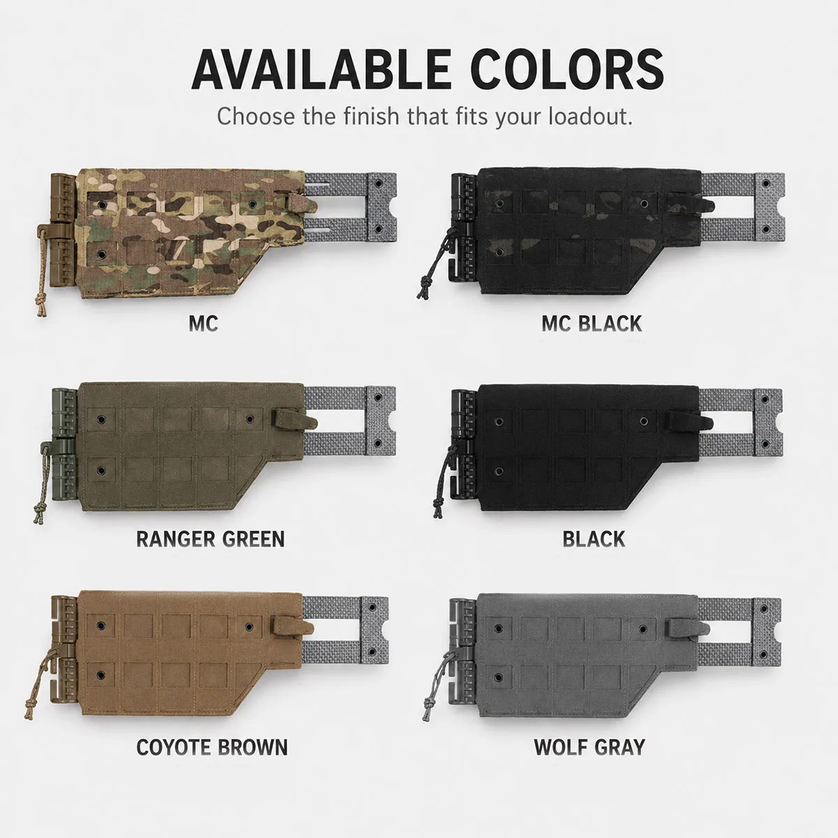 Tactical MOLLE Cummerbund with Quick Release Buckle, Adjustable Plate Carrier Waist Strap for Airsoft Hunting Outdoor Vest Gear