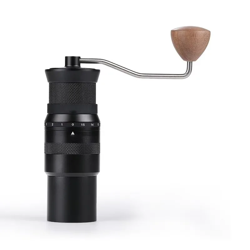 New in High Quality Manual Coffee Grinder Mini Portable Adjustable Stainless Steel Burr Grinding Mill Kitchen Accessories