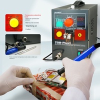 SUNKKO 709 Plus 4.3KW Spot Welding Machine For 18650 Battery Nickel Strip Welding Precision Pulse Spot Welder With Soldering Pen