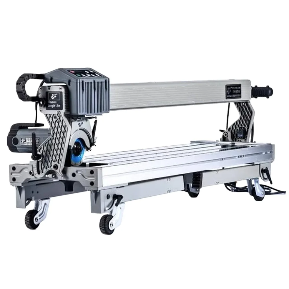 -p Professional Automatic Wet Granite Cutting Machine Ceramic Tile & Stone Cutter with 220V 1-Year Warranty Plc Core Components*