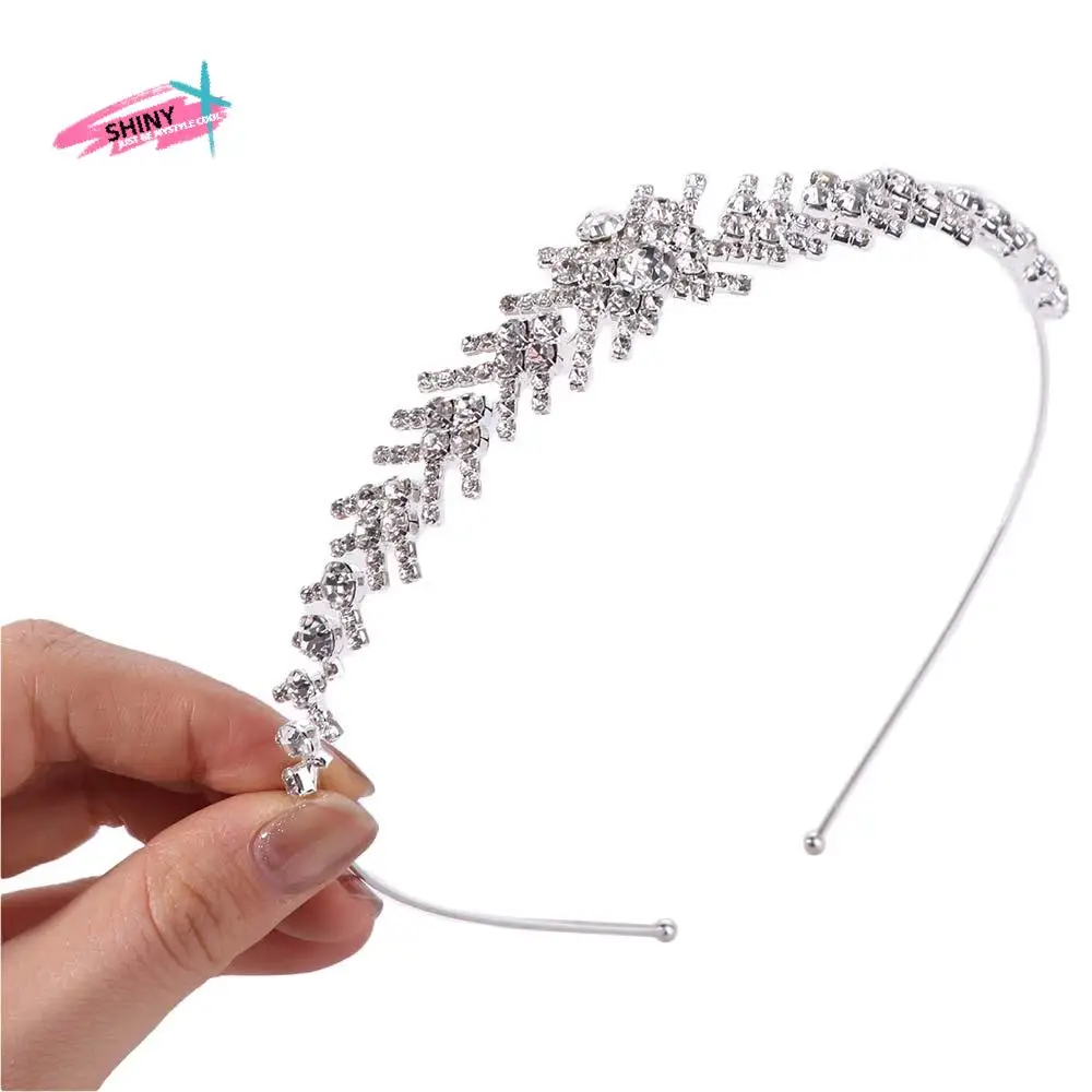 

Романтическая геометрическая свадебная корона, головные уборы, ювелирные изделия, свадебная тиара, аксессуары для волос, повязка на голову королевы со стразами, свадебная