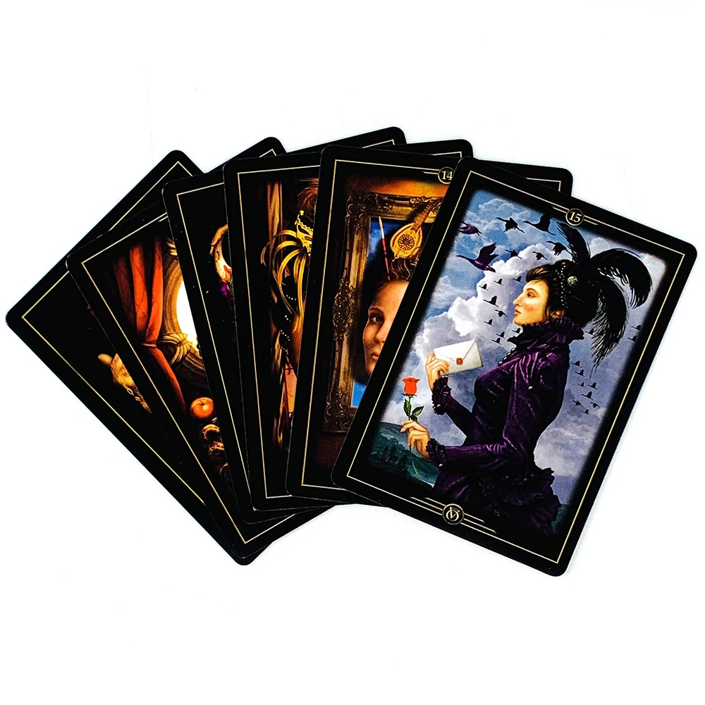 بطاقات أوراكل الجديدة 52 سطحًا من العرافة الكلاسيكية الميتافيزيقيات أوراكل مثالية للسفر والتأمل والممارسات الروحية #4