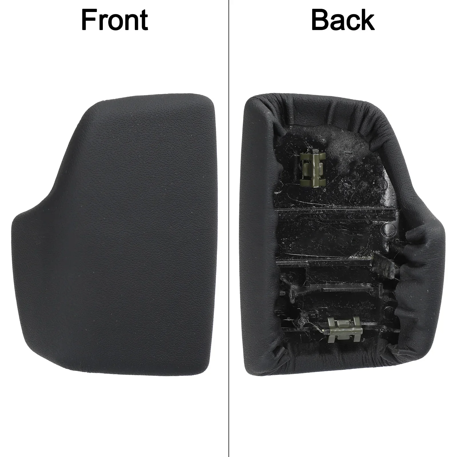 

Newest OEM Number 4M1713139F LHD PU Leather Black Shift Knob Cover For A4L For Q5L For Q7 Replacement Car Accessories