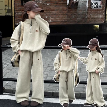 Girls Spring Hoodie Jogger Set 1