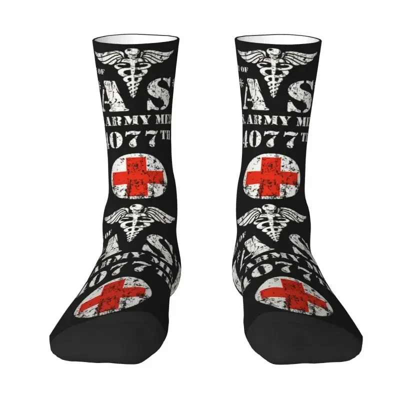 

Vintage Mash Tv Show Dress Socks Men Women Warm Fashion Novelty Crew Socks