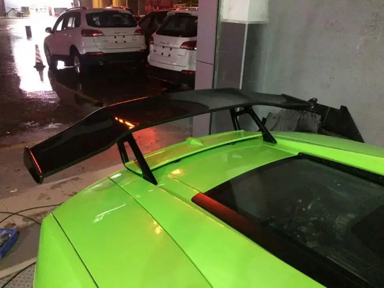 

DM type carbon fiber rear trunk spoiler Gt wing body parts for Lamborghini Gallardo LP550 LP560 LP570
