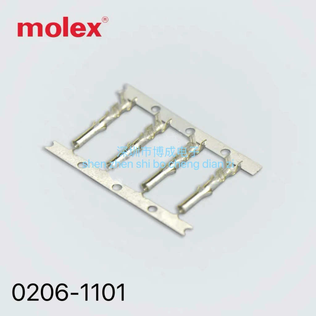 50-100Pcs 100% New 0002061101 02-06-1101 0206-1101 02061101 CONN SOCKET 18-24AWG CRIMP TIN