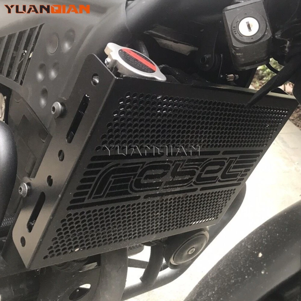 Motorcycles Accessories Rebel300 Rebel500 Radiator Guard Grille Cover For HONDA Rebel Cmx 300 500 CMX300 CMX500 Rebel 2017-2025