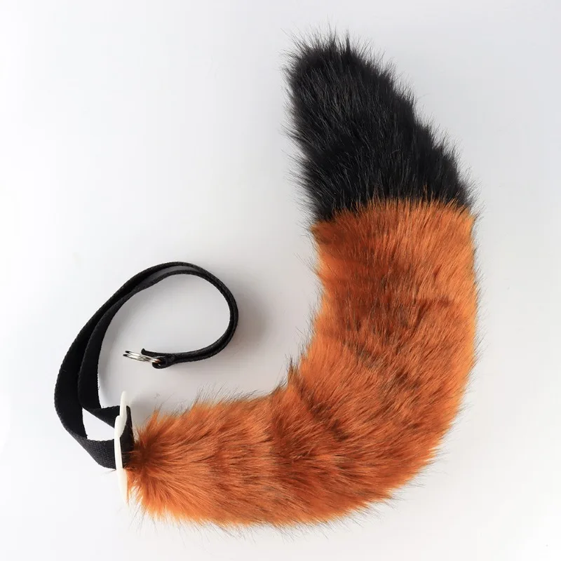 Hand-made Cosplay Beast Ears Beast Set Props Zootopia Nick Fox Ears Headband Fox Tail Accessories Cute Fashionable Classic