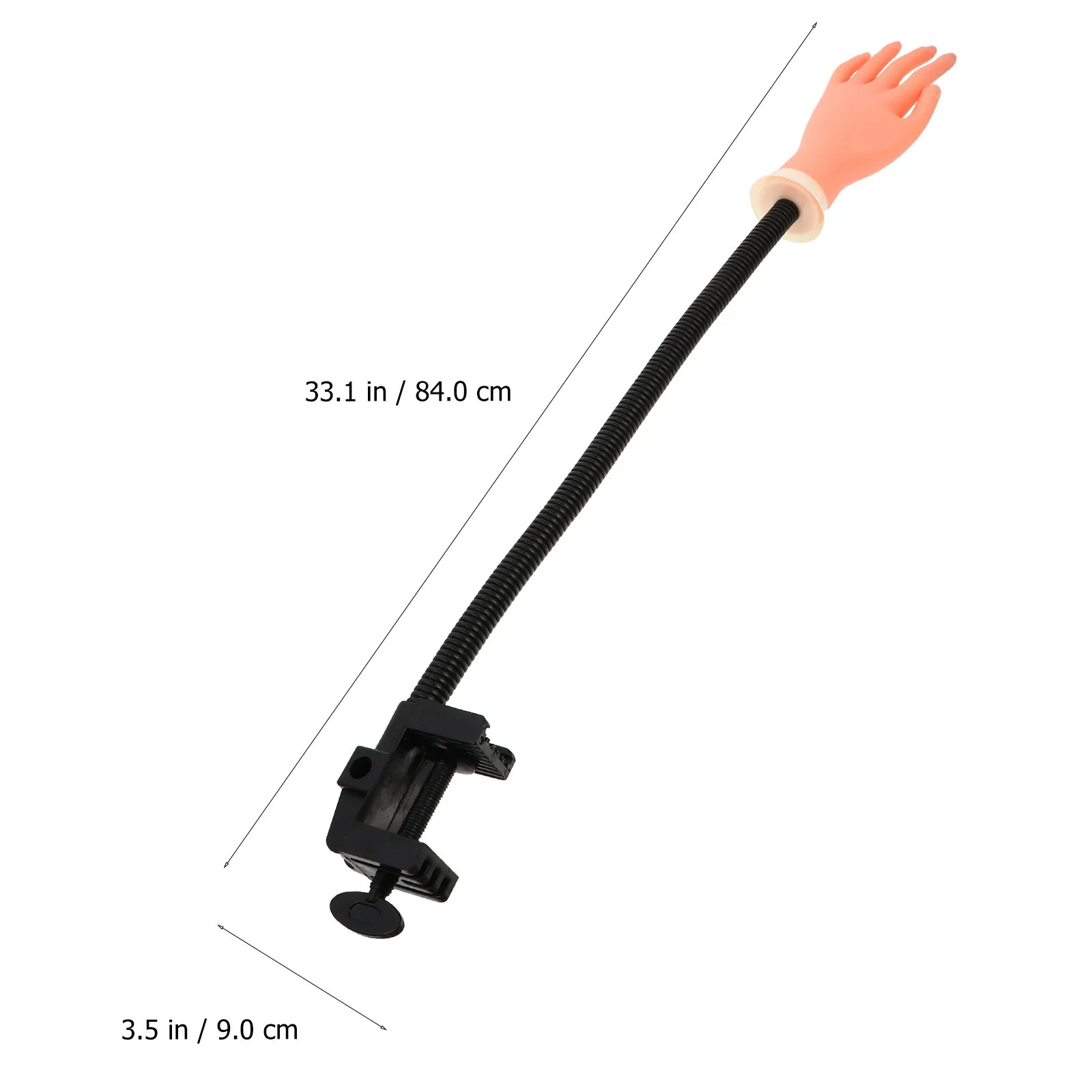 قابلة لإعادة الاستخدام ممارسة الأظافر مانيكير التدريب خفيفة الوزن المنقولة وهمية اليد لتدريب مانيكير لتقوم بها بنفسك أداة اليد كاذبة #2