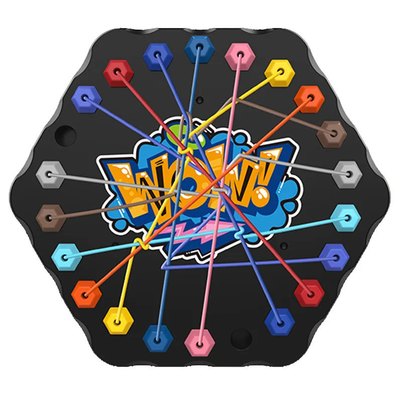 Brainy Knots Rope Untangling Game Educational Logic Challenges Strategy Boards Games For Kids & Adults Family Travel Party Fun