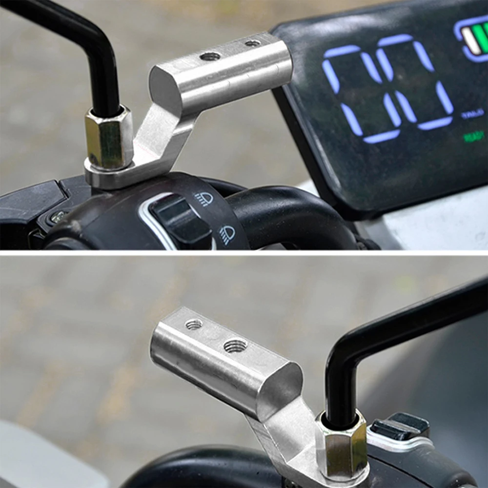 Rearview Mirror Expander Bracket High Quality Universal Adapter Holder Motorbike Accessories Mount for Triumph Suzuki Kawasaki