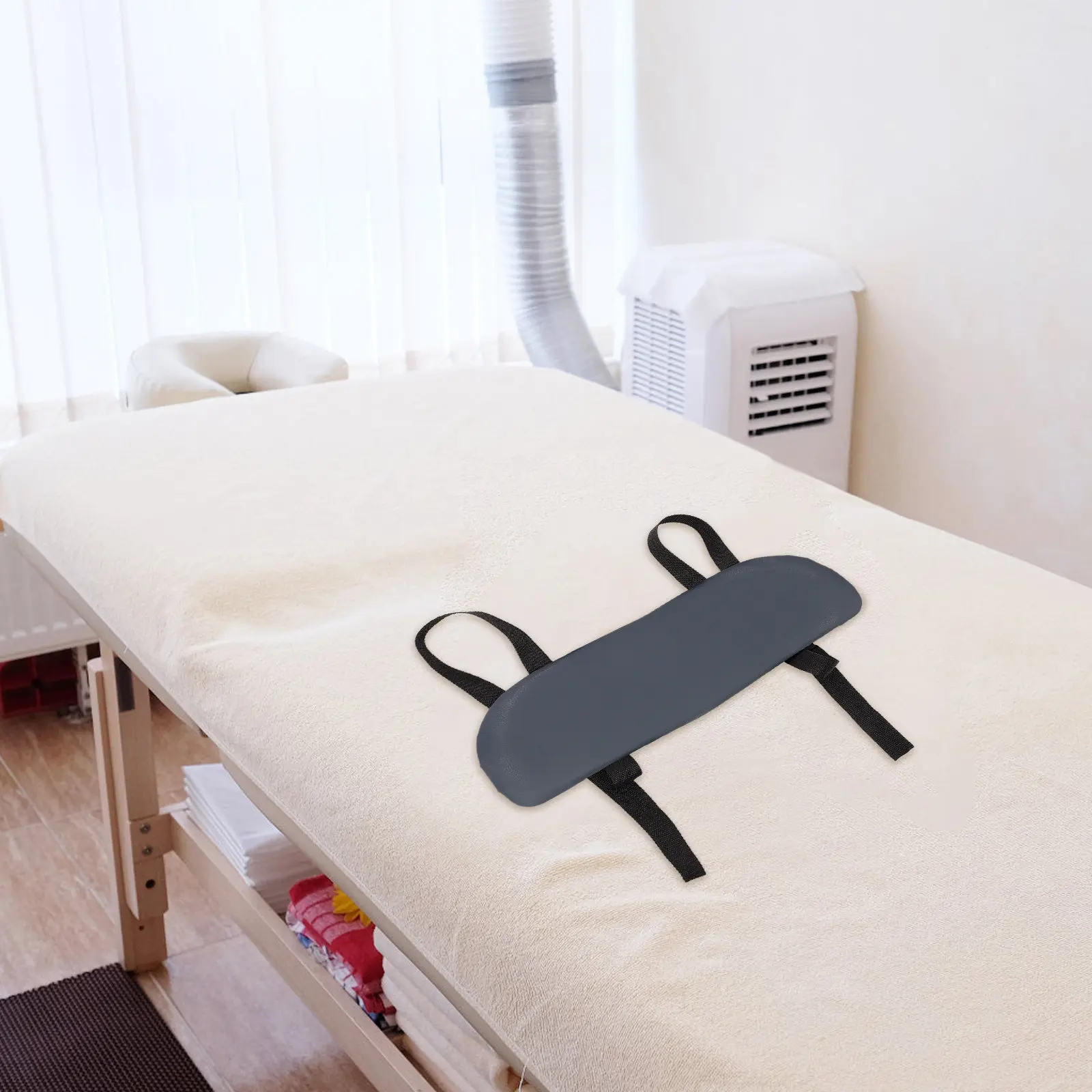 Massage Table Arm Rest Support PU Sponge Ergonomic Design Comfortable Hand Support for Beauty Beds Spa Chairs Portable Universal