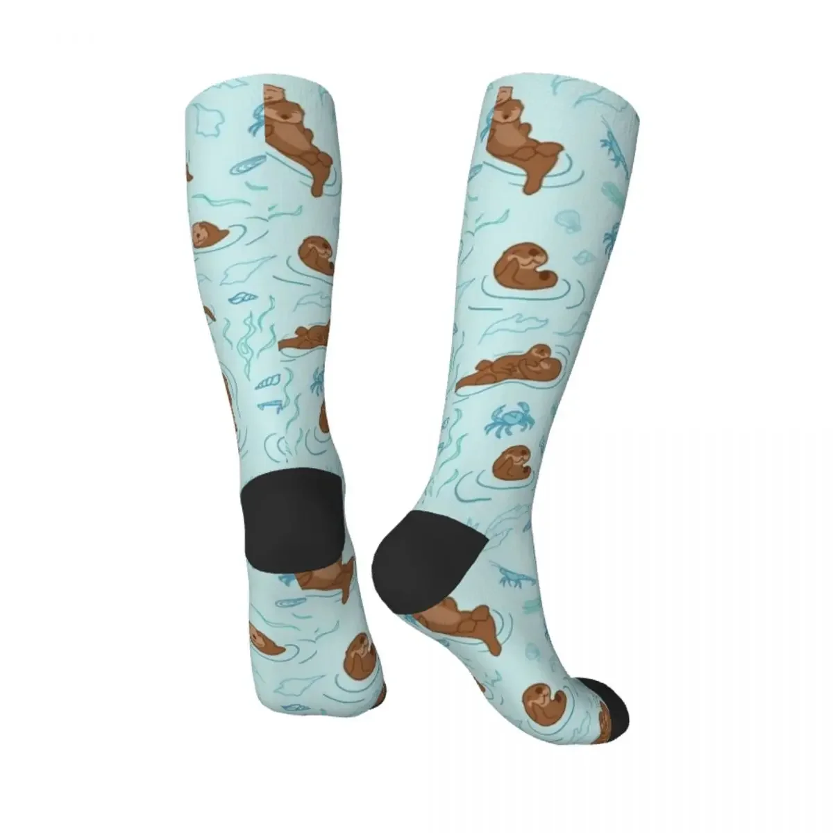 otter fun light Socks halloween christmass gift essential Socks Women Men's