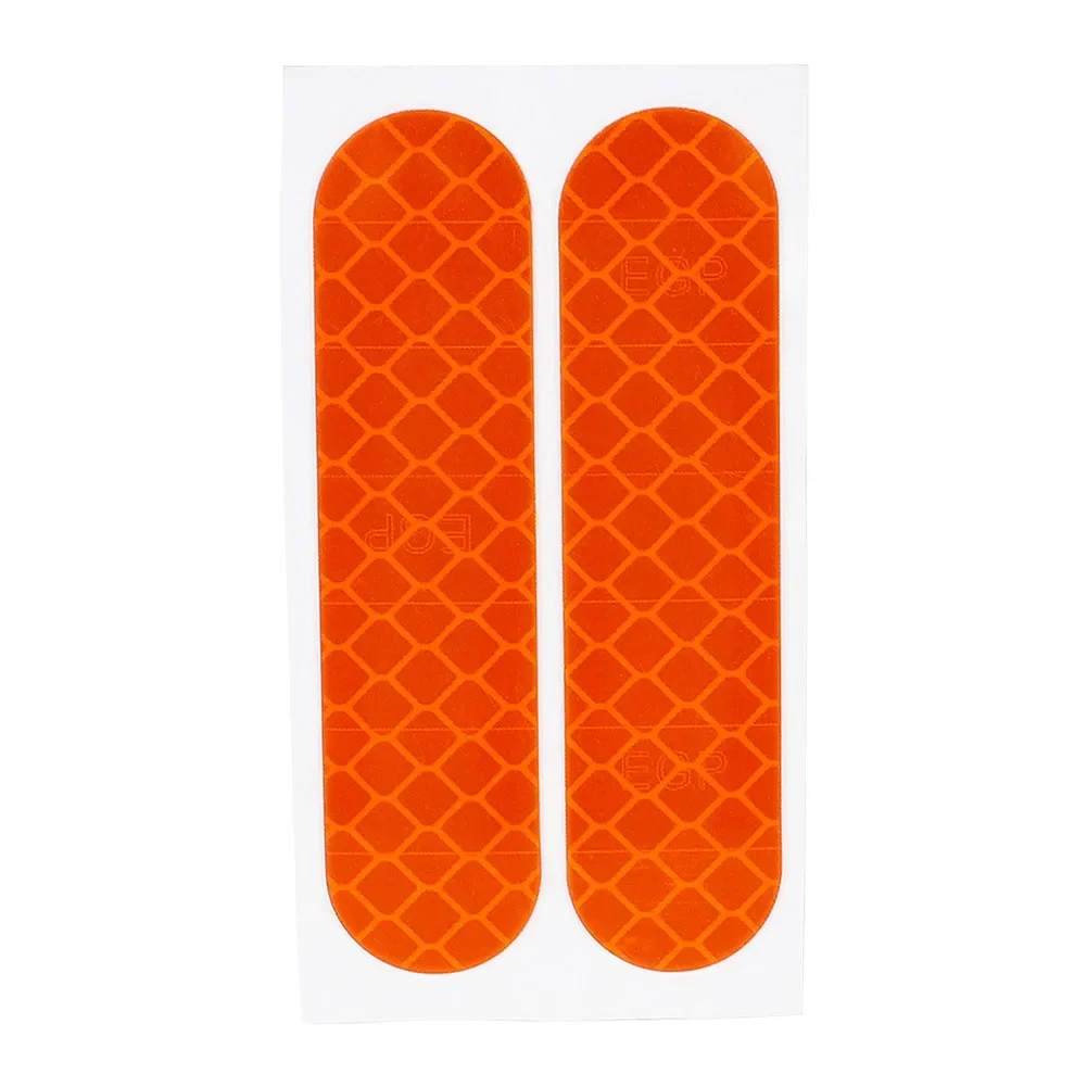 Upgrade Your For Ninebot F20 F25 F30 F40 F Series Electric Scooter with Easy to Install Orange Fork Cover Sticker