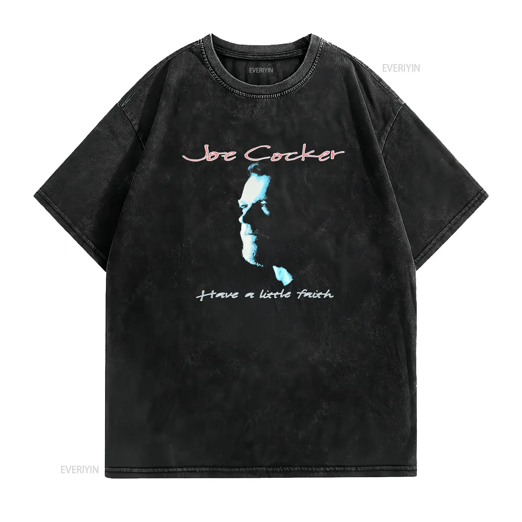 Joe Cocker Tour Have A Little Faith 1 sided T Shirt All Size BT330 vintage Washed graphic Slightly Versatile designer clothes