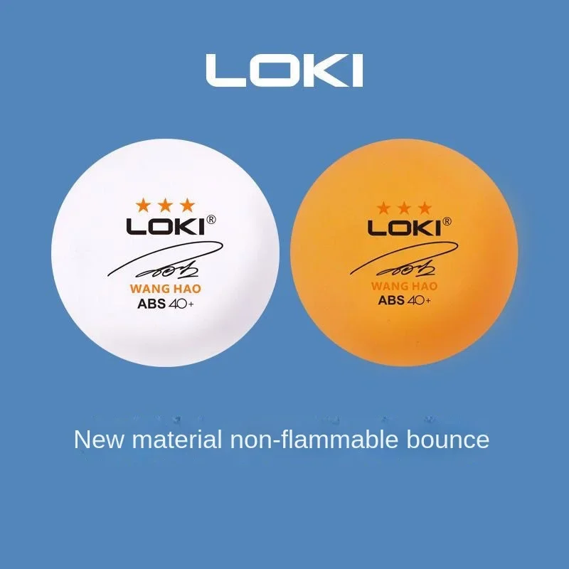 LOKI  Table Tennis Samsung Training Ball New Materials 40+Durable Match Professional Seamless Seamless Ball