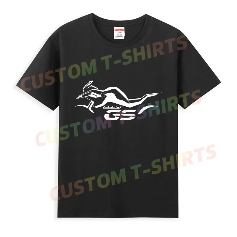 

2025 Men T Shirt Casual Motorbike F750 Gs Art Motorcycle Biker Classic T-shirt Graphic Oversized Comfortable Streetwear S-3XL