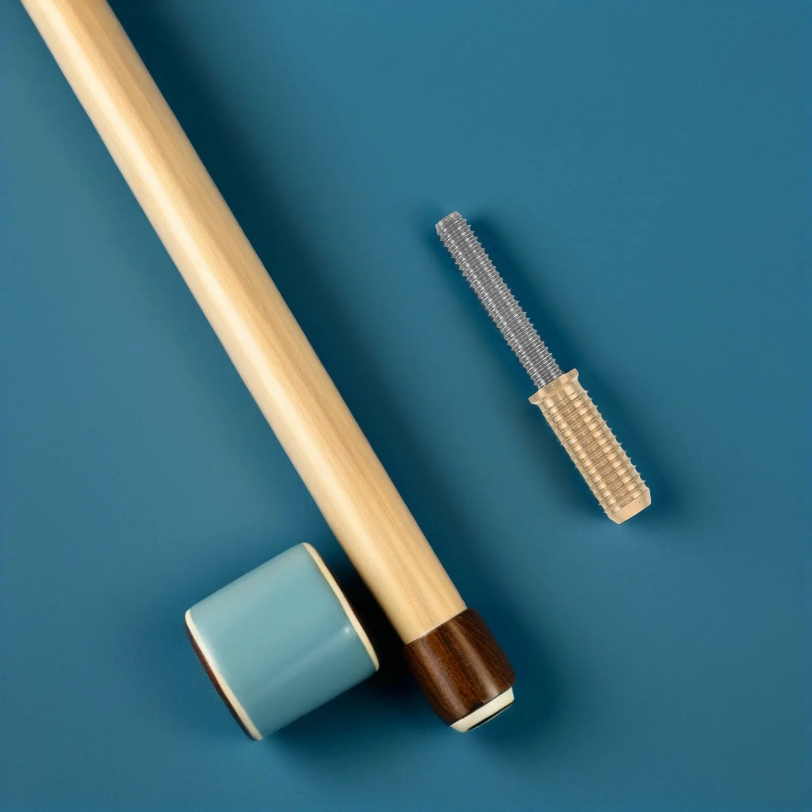 

Pool Cue Joint Connecting Screw Billiard Extension Rod with Precision Fit Comfort Secure Shaft Fastener for Uninterrupted