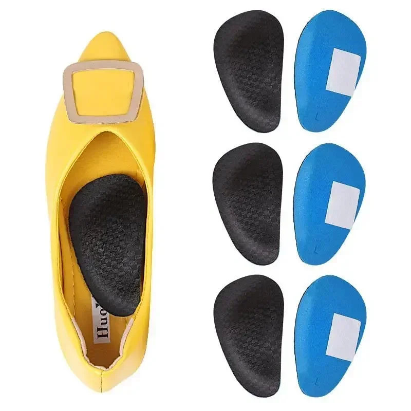 1/2/3/5pairs Sports Palm Foot Pad Flat Arch Support Half Inner Insoles Orthopedic Insoles Correcting Flat Feet Support Foot Pad image 5