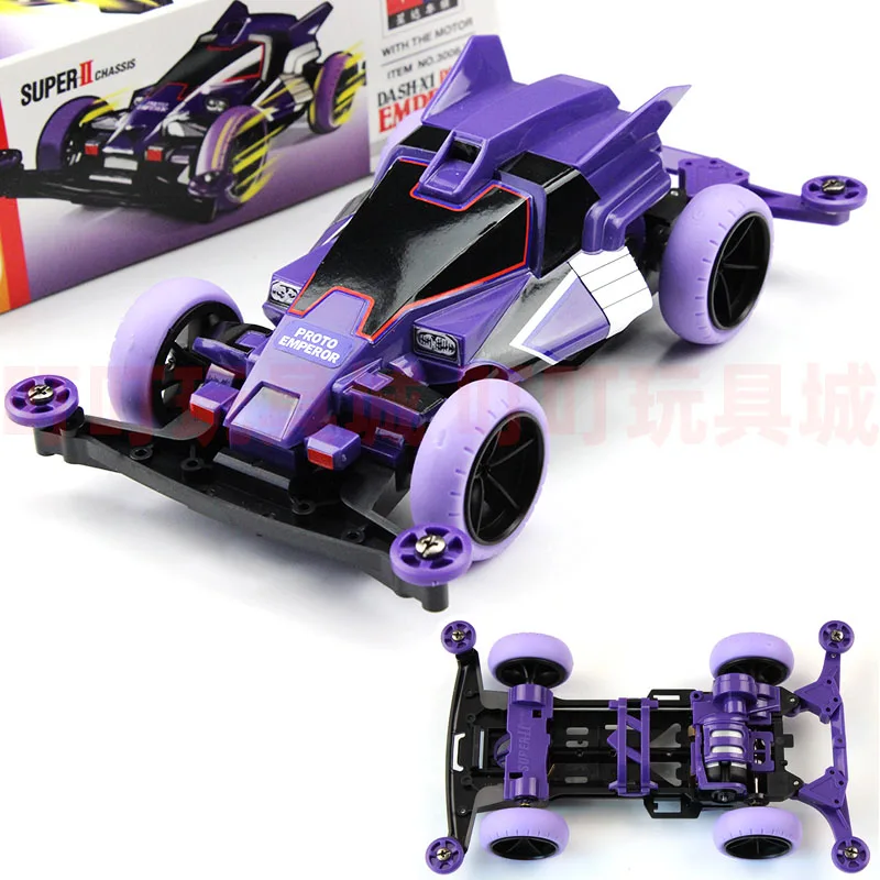 1 Set Da Xing Mini 4WD Car Model PROTO EMPEROR/Dancing Doll/CANNONBALL S2 Chassis 1/32 Cars