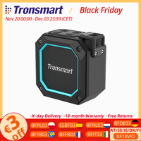 Tronsmart Groove 2 Bluetooth Portable Speaker with True Wireless Stereo, Dual EQ Modes, IPX7 Waterproof, for Shower, Camping