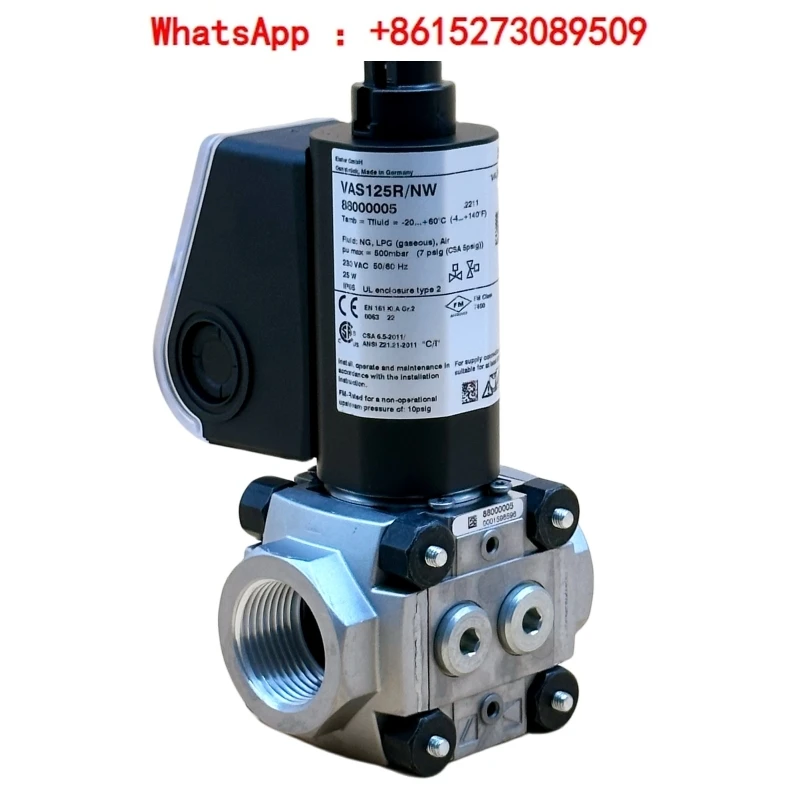 Plynový solenoidný ventil VAS115R/NW VAS120R/NW VAS125R/NW NQ NK