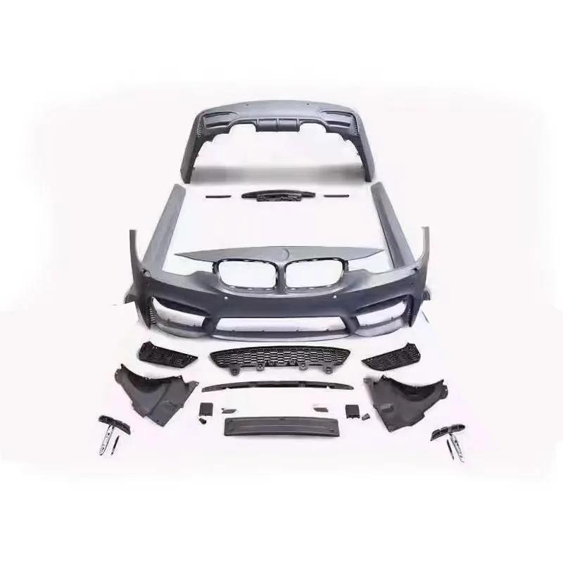 

Обвес F30–F80 для комплекта кузова F30 M3 2013-2018 Боковые юбки Выхлопная труба и капот Спойлер на крыло Решетка F30 M3 Bodykit