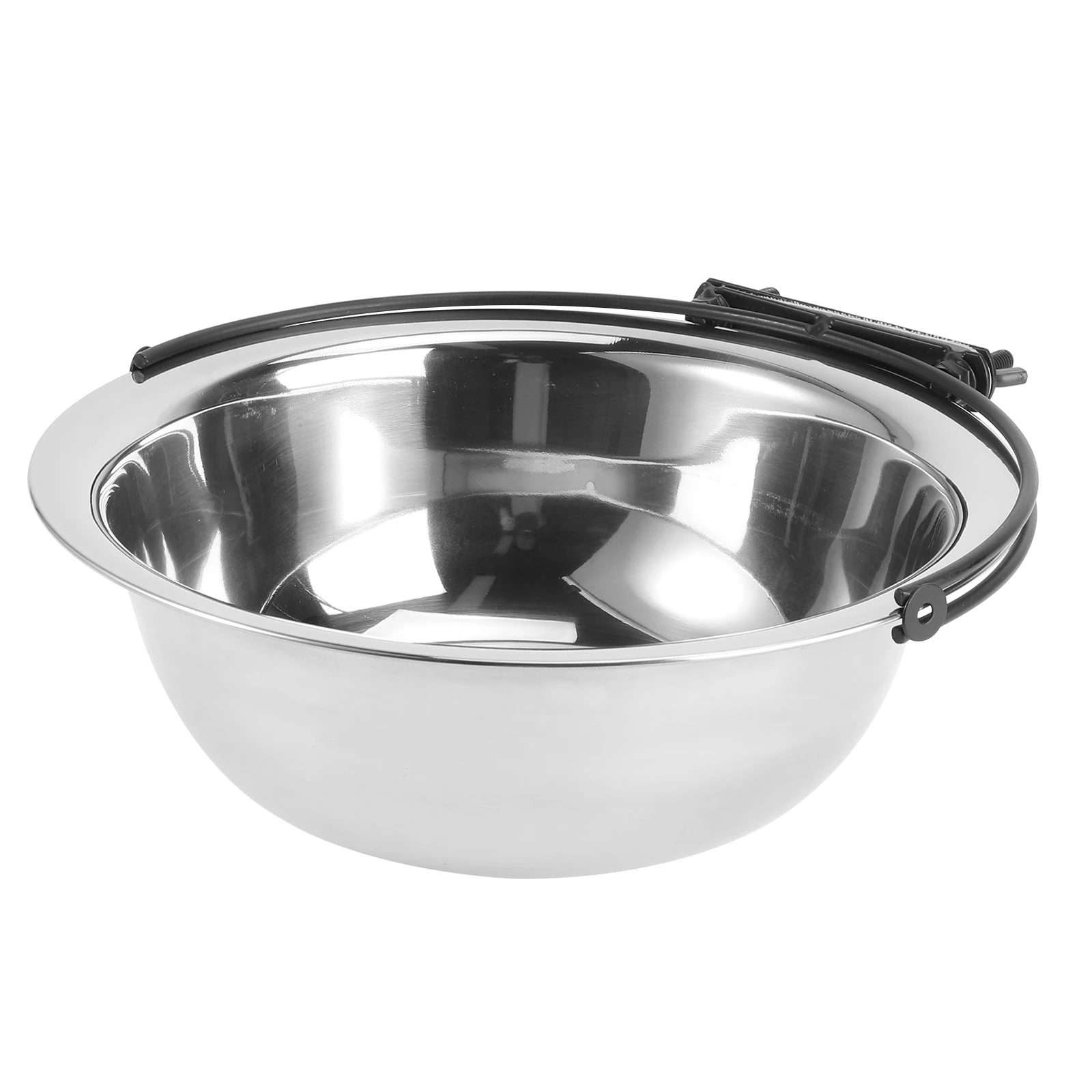 

Pet Hanging Stainless Steel Bowl Cage Water Feed Dog Easy Clean Rust Resistant Durable Suitable Small Medium Dogs Cats Rabbits
