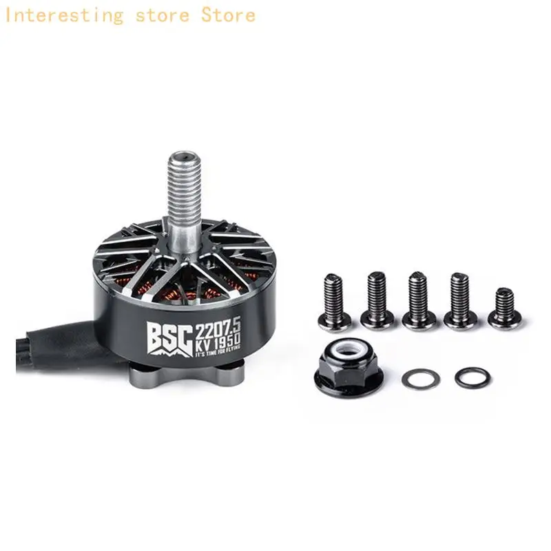 Bürstenloser Motor mit Gewindewelle BSC2207.5 für 5-Zoll-FPV-Drohnen-Builds, Metall-Außenläufer für Wartung und Ersatzplanung – Detail 9